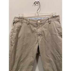 Vineyard Vines Pants 30x30 Tan Flat Front Cotton Stretch Khakis Men's